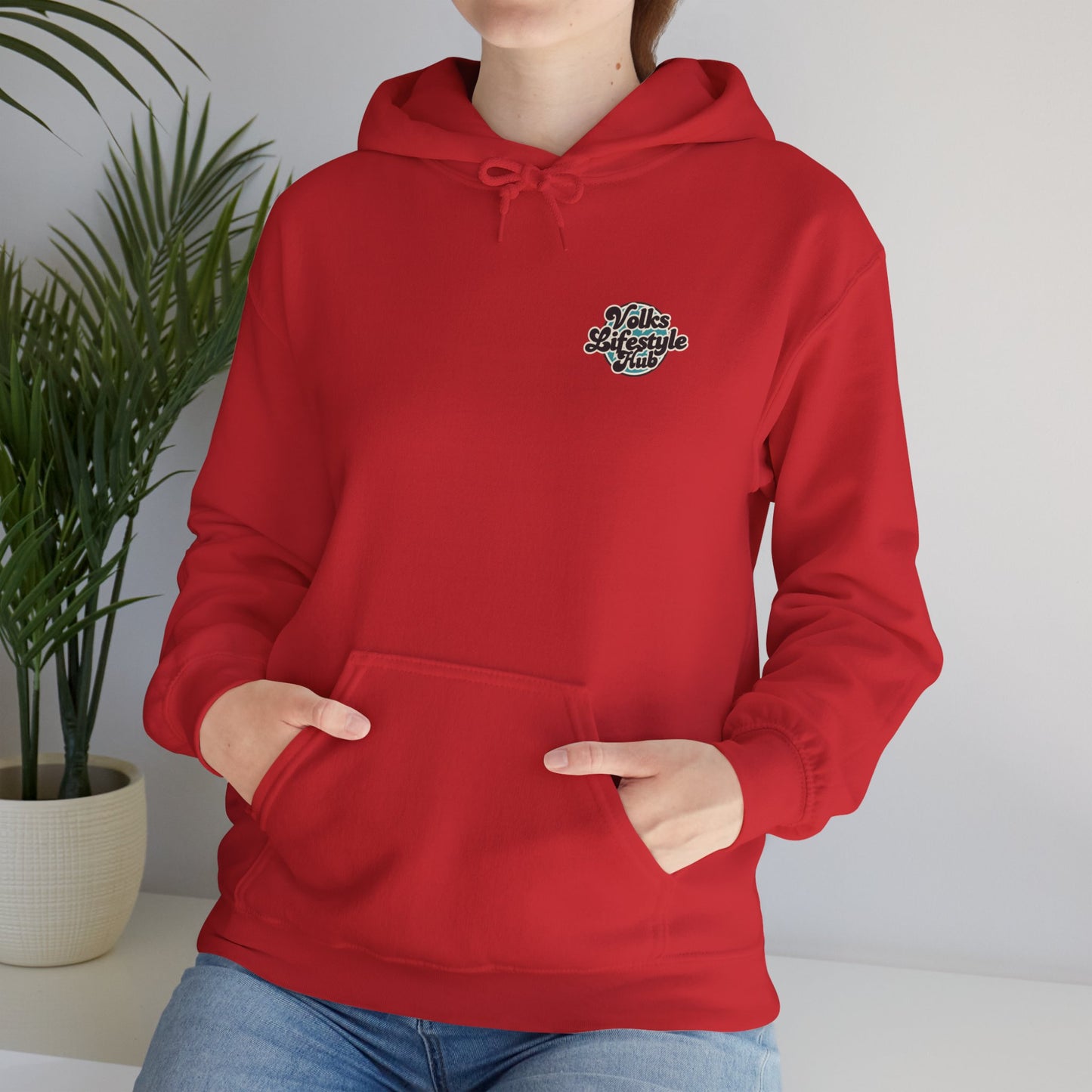Golden Gate Cruiser VW Sweatshirt, Vintage San Francisco Road Trip Style, Unisex Heavy Blend™ Hooded Sweatshirt