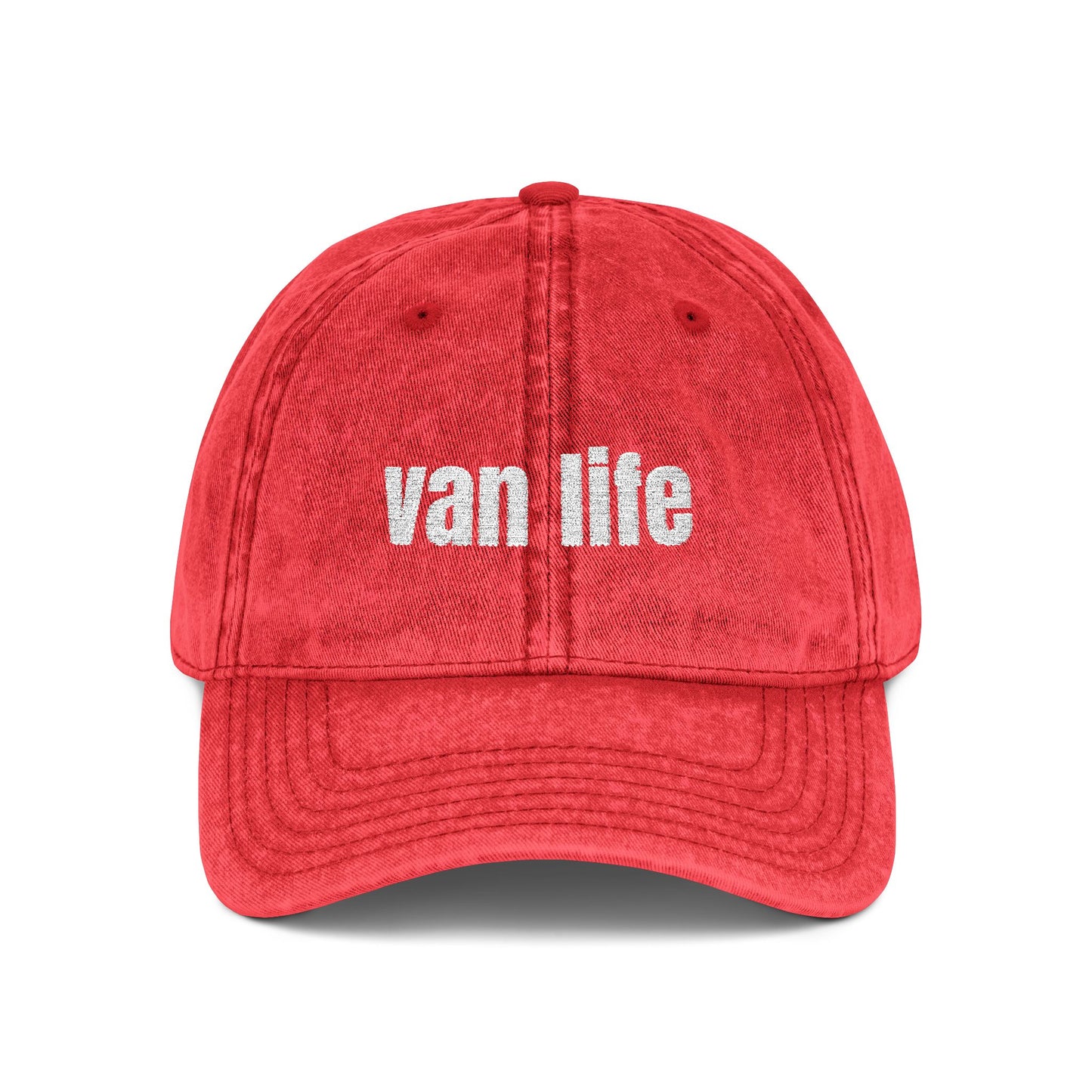 "Van Life" Embroidered Hat – Vintage VW Road Trip Style