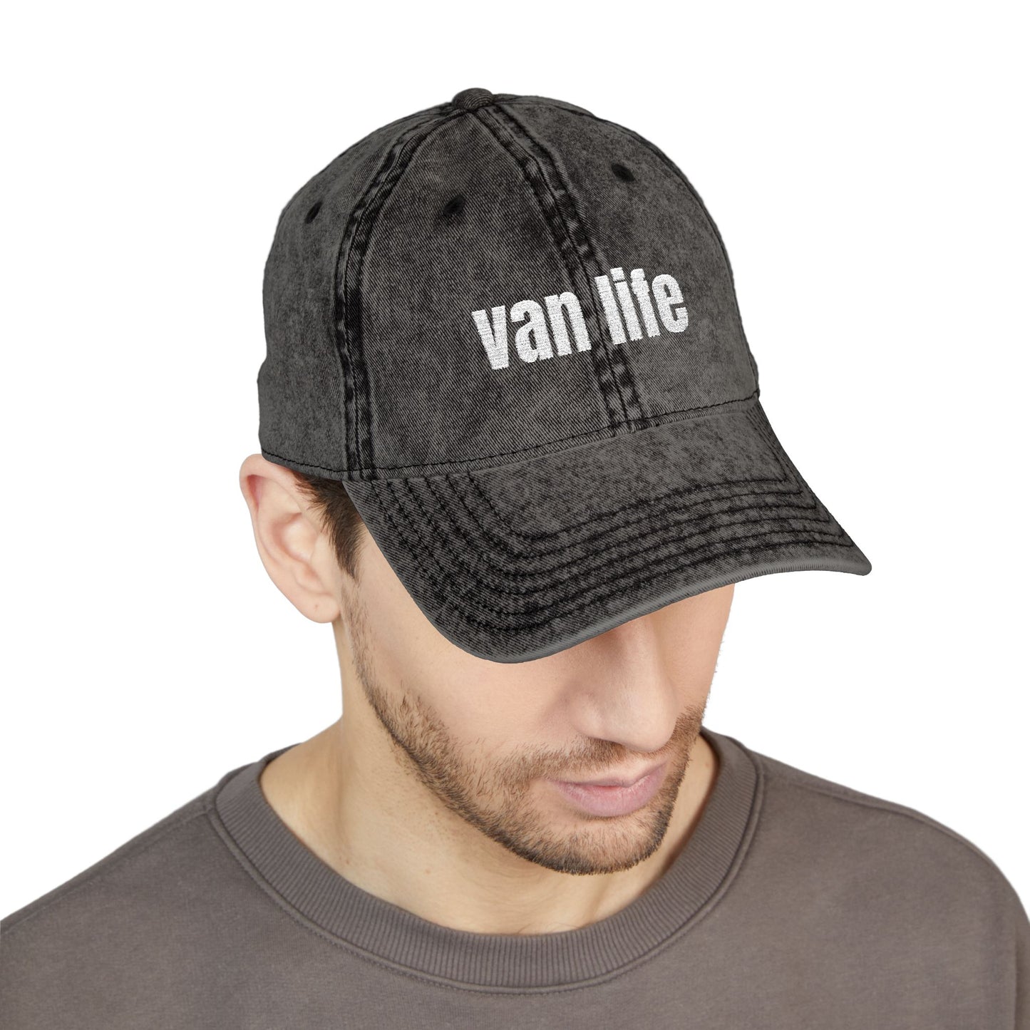"Van Life" Embroidered Hat – Vintage VW Road Trip Style