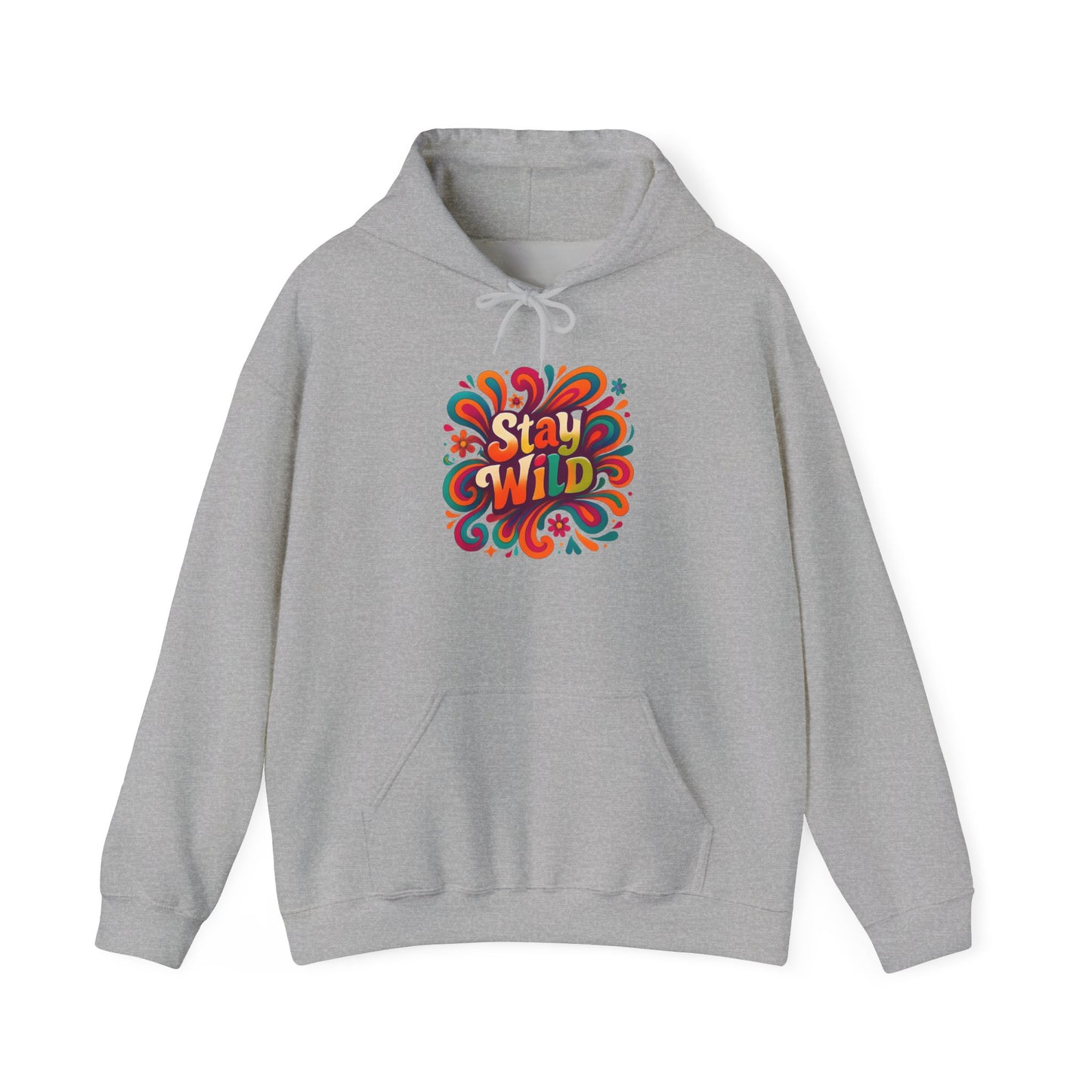 Stay Wild Retro Hoodie