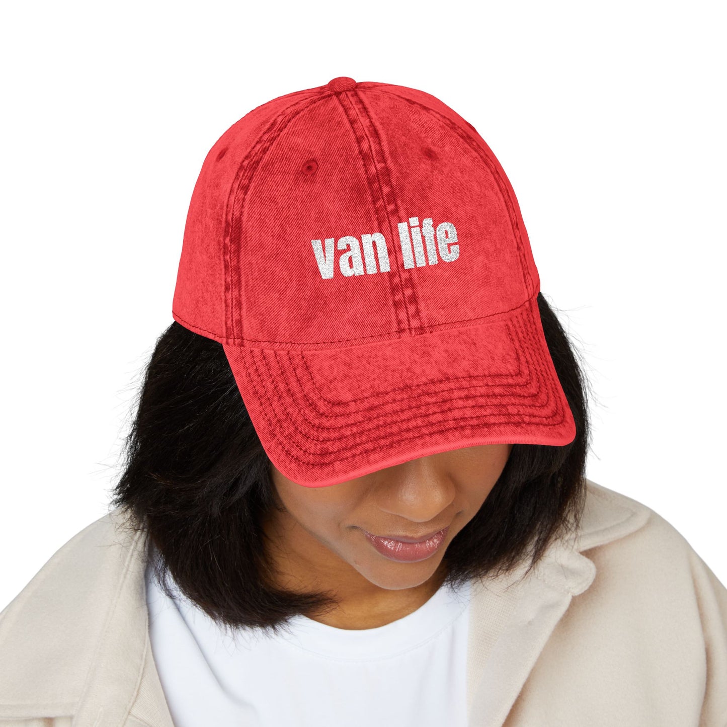 "Van Life" Embroidered Hat – Vintage VW Road Trip Style