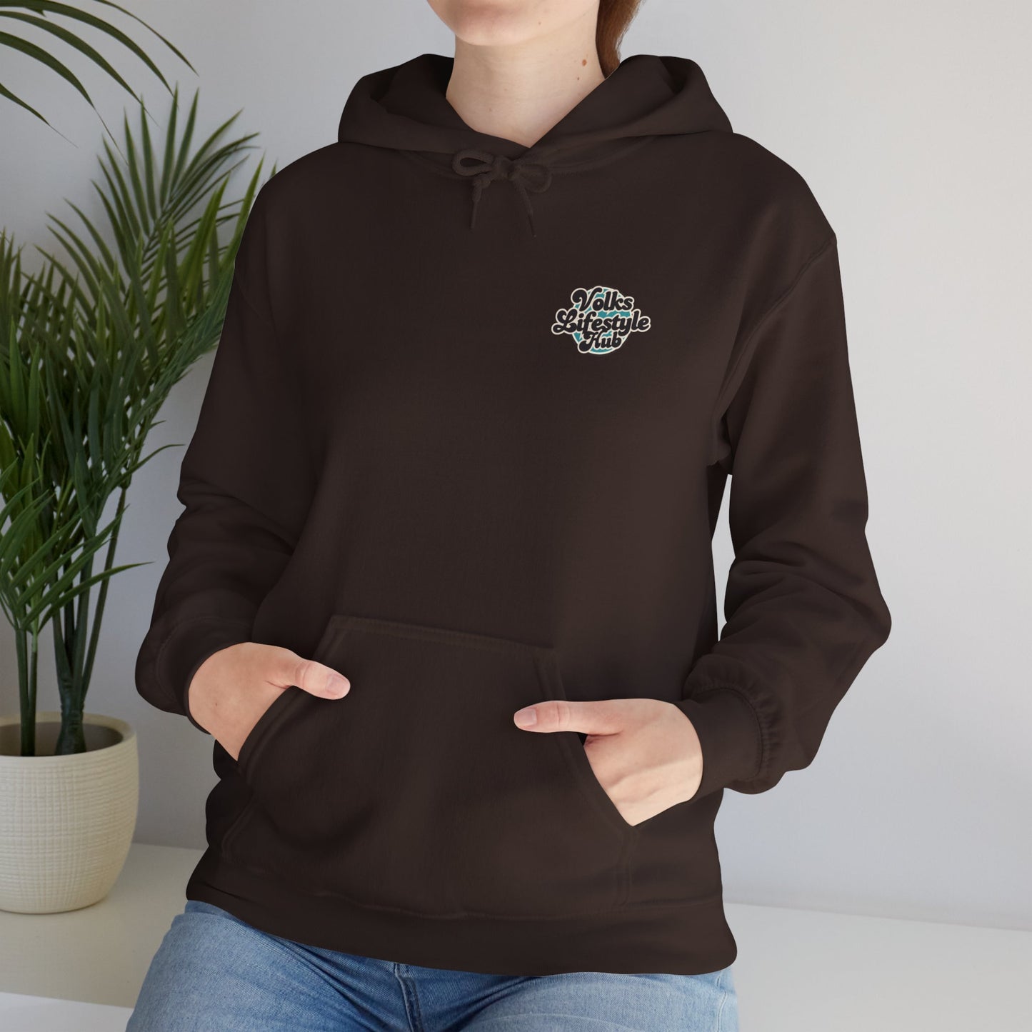 Golden Gate Cruiser VW Sweatshirt, Vintage San Francisco Road Trip Style, Unisex Heavy Blend™ Hooded Sweatshirt