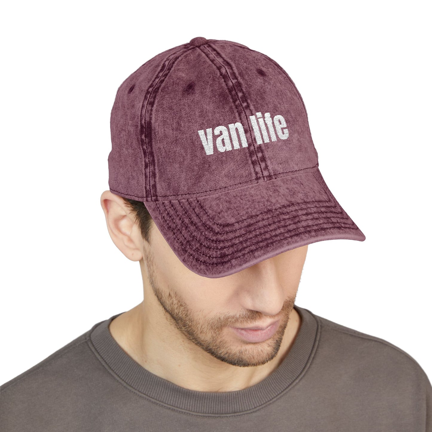 "Van Life" Embroidered Hat – Vintage VW Road Trip Style