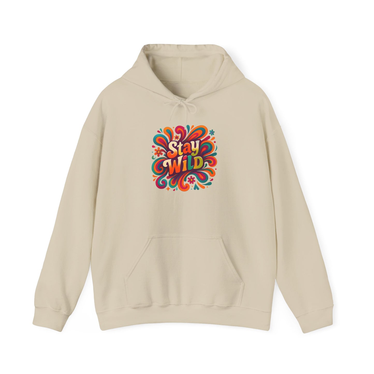 Stay Wild Retro Hoodie