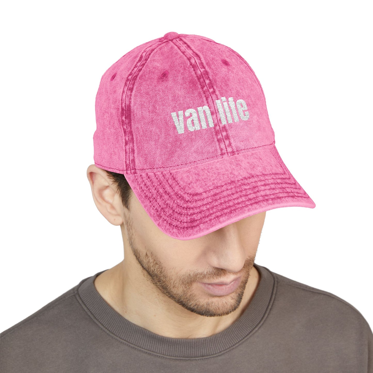 "Van Life" Embroidered Hat – Vintage VW Road Trip Style