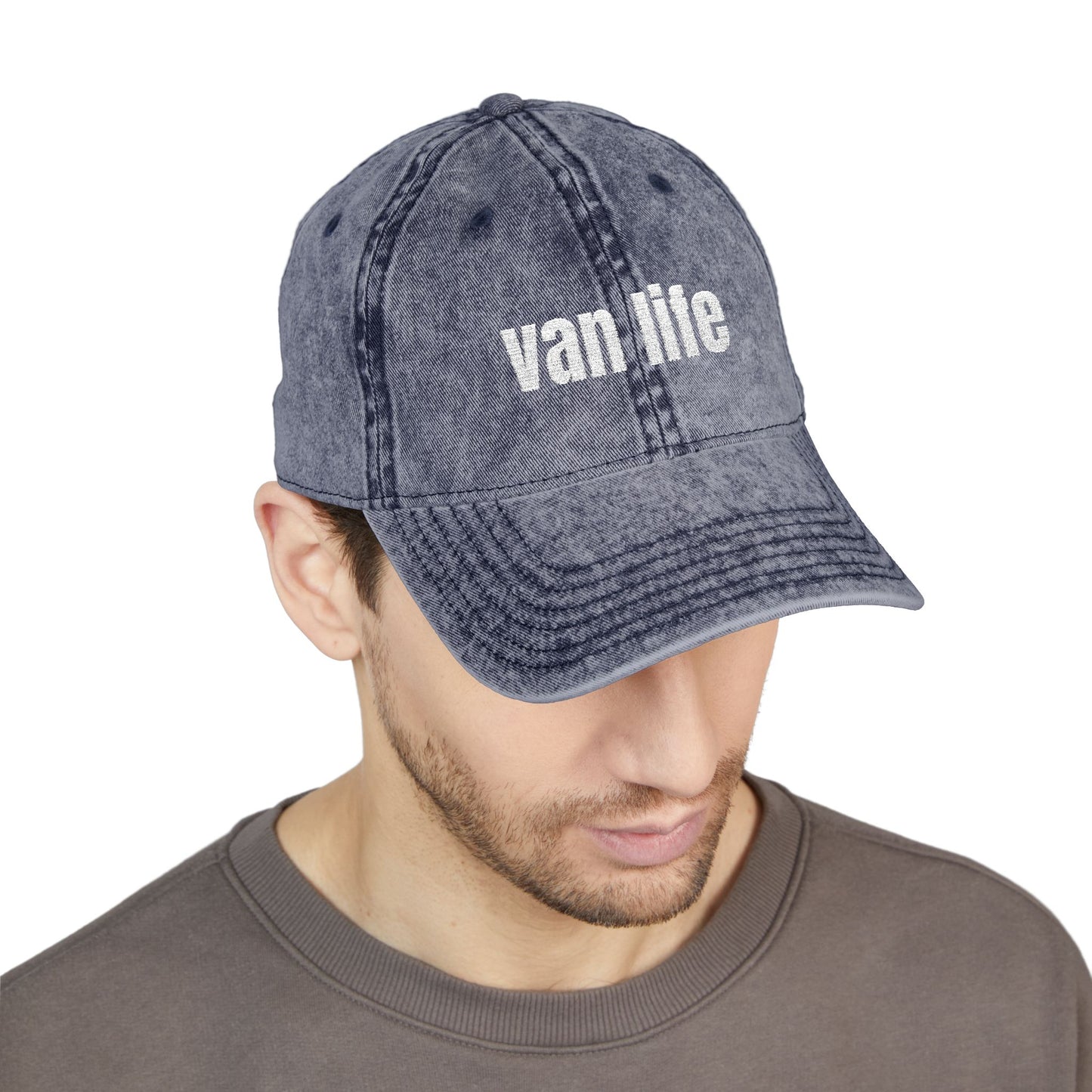 "Van Life" Embroidered Hat – Vintage VW Road Trip Style