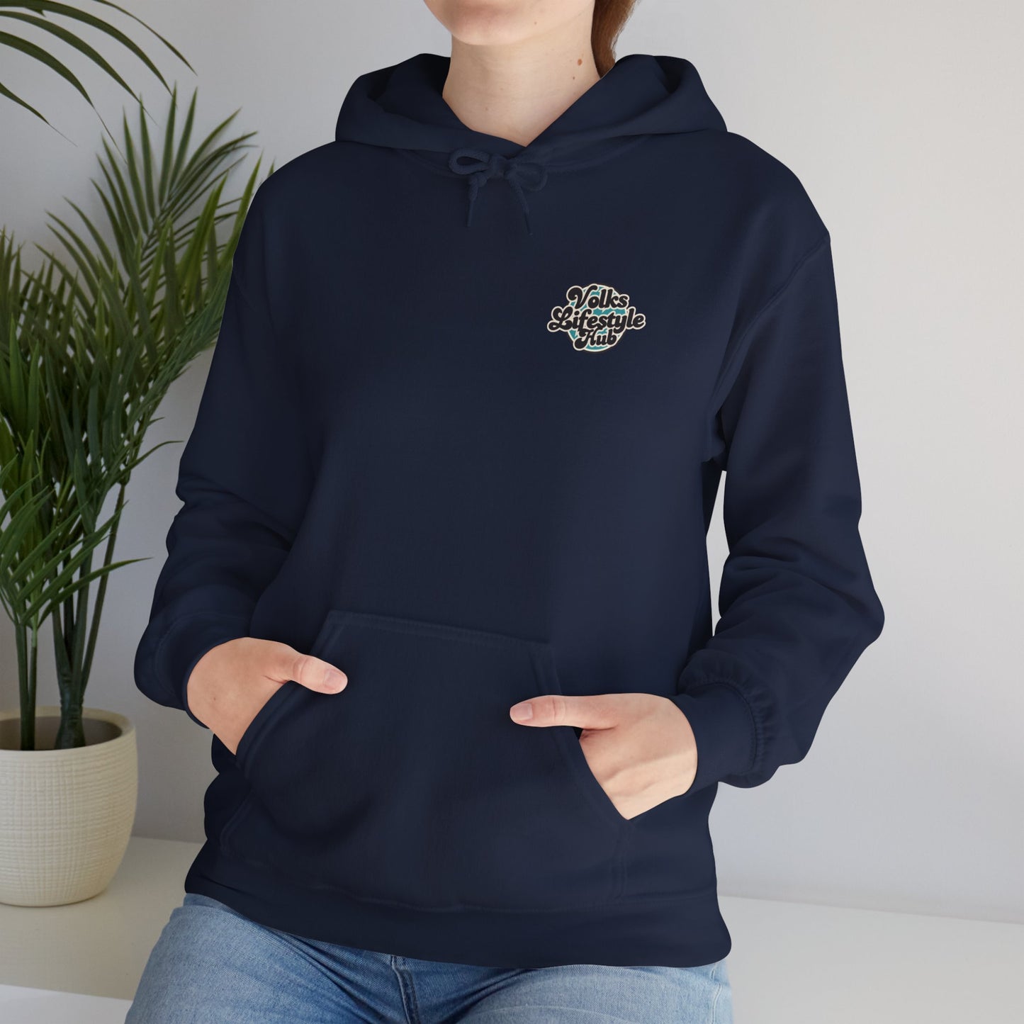Golden Gate Cruiser VW Sweatshirt, Vintage San Francisco Road Trip Style, Unisex Heavy Blend™ Hooded Sweatshirt