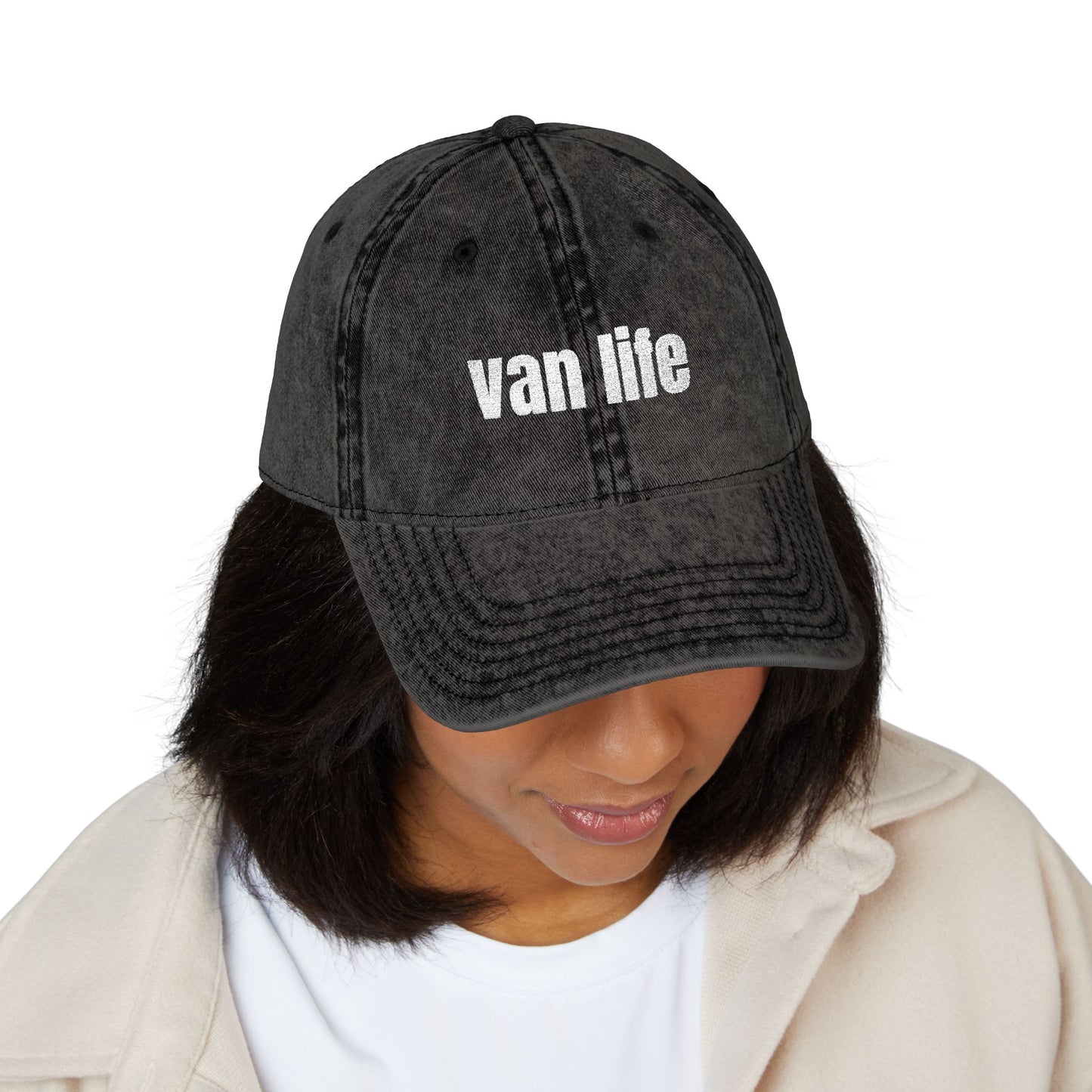 "Van Life" Embroidered Hat – Vintage VW Road Trip Style