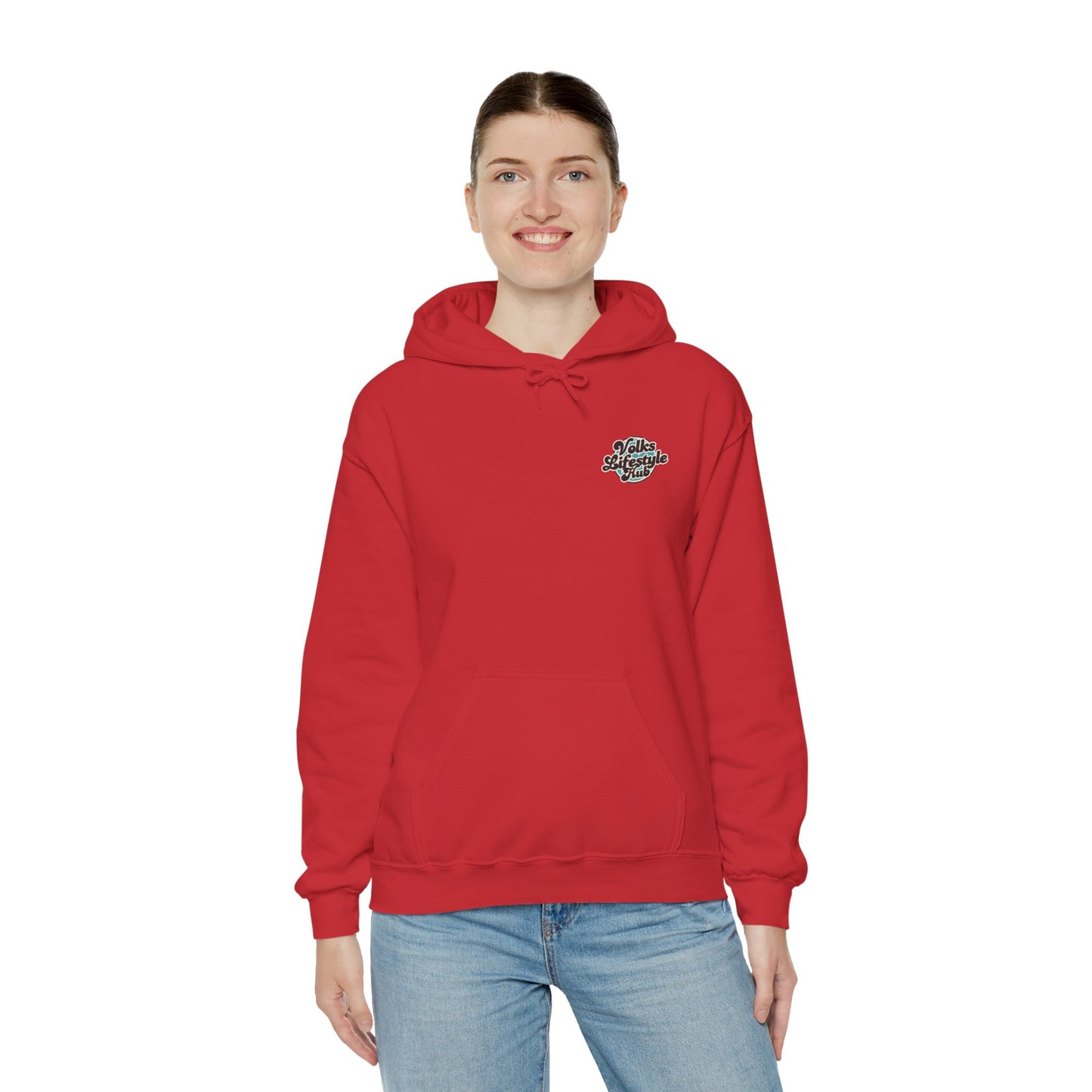 Golden Gate Cruiser VW Sweatshirt, Vintage San Francisco Road Trip Style, Unisex Heavy Blend™ Hooded Sweatshirt