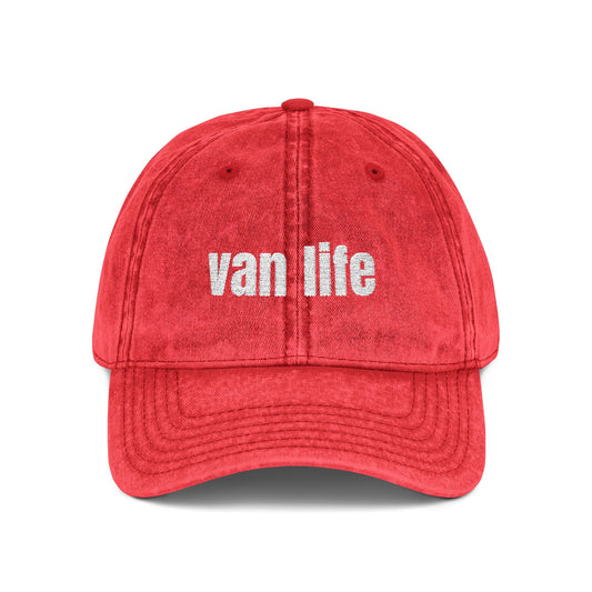 "Van Life" Embroidered Hat – Vintage VW Road Trip Style