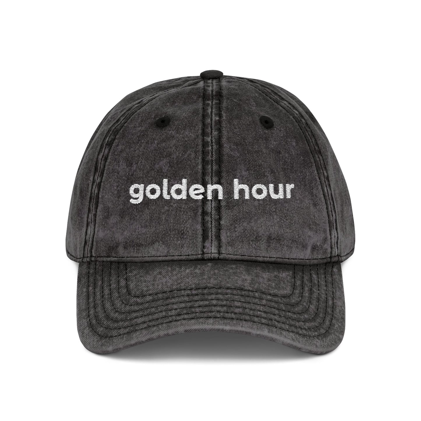 "Golden Hour" Vintage Embroidered Cap, Adjustable Hat, Retro Style Cap for Casual Wear, Perfect for Sun Lovers, Gift for Friends, [...]