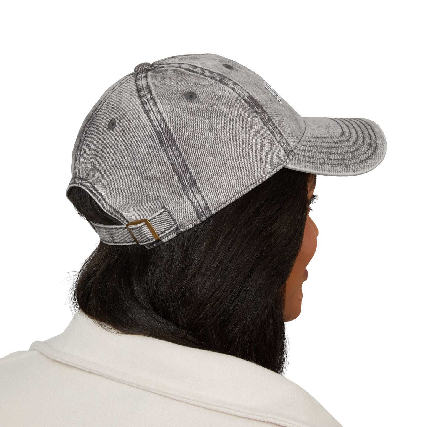 "Keep Rolling" Vintage Embroidered Cap, Casual Sun Protection, Gifts for Outdoors, Trendy Accessories, Everyday Wear
