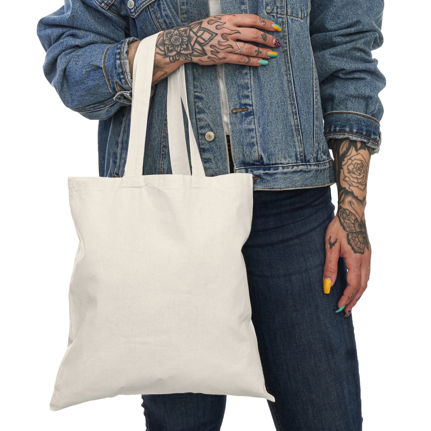 “Redwoods Run” Vintage VW Tote Bag, Retro Road Trip Canvas Tote, Vintage-Inspired Natural Tote Bag, Eco-Friendly Shopping Bag, Forest Lover's Gift, Car Design Tote, Sustainable Canvas Bag