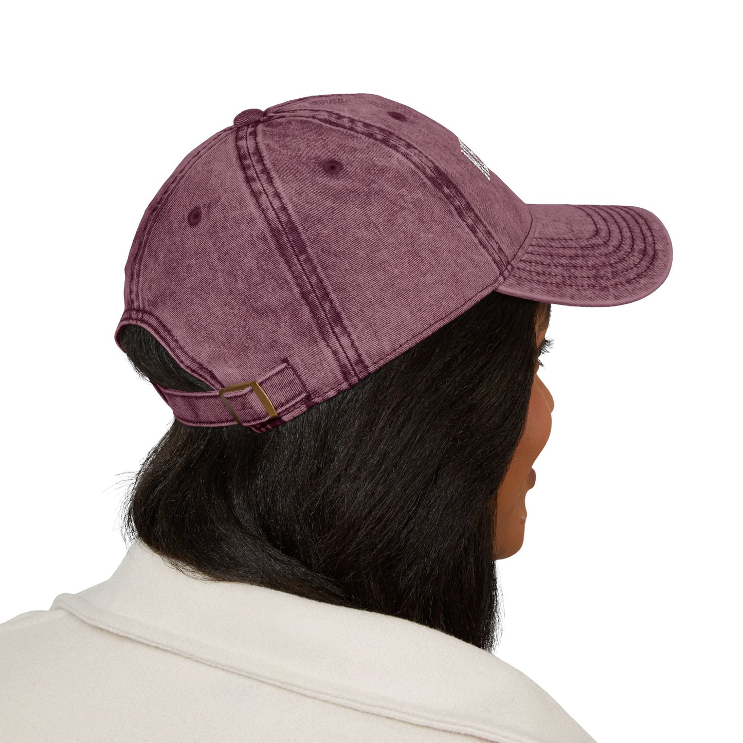 "Keep Rolling" Vintage Embroidered Cap, Casual Sun Protection, Gifts for Outdoors, Trendy Accessories, Everyday Wear